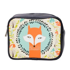 Foxy Fox Canvas Art Print Traditional Mini Toiletries Bag 2-side by BangZart