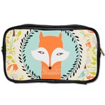 Foxy Fox Canvas Art Print Traditional Toiletries Bags Front