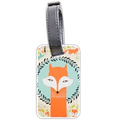 Foxy Fox Canvas Art Print Traditional Luggage Tags (two Sides) by BangZart