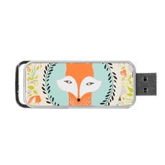 Foxy Fox Canvas Art Print Traditional Portable Usb Flash (one Side) by BangZart