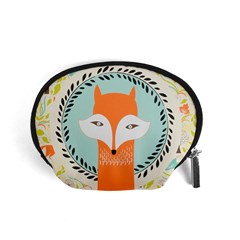 Foxy Fox Canvas Art Print Traditional Accessory Pouches (small)  by BangZart