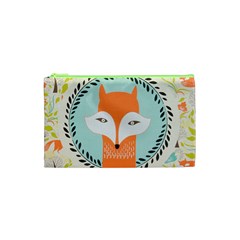 Foxy Fox Canvas Art Print Traditional Cosmetic Bag (xs) by BangZart