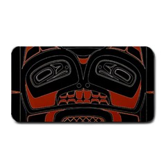 Traditional Northwest Coast Native Art Medium Bar Mats by BangZart