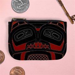 Traditional Northwest Coast Native Art Mini Coin Purses by BangZart