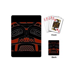 Traditional Northwest Coast Native Art Playing Cards (mini)  by BangZart