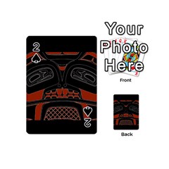 Traditional Northwest Coast Native Art Playing Cards 54 (mini)  by BangZart