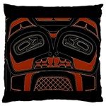 Traditional Northwest Coast Native Art Large Cushion Case (Two Sides) Front