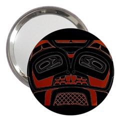 Traditional Northwest Coast Native Art 3  Handbag Mirrors by BangZart