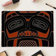 Traditional Northwest Coast Native Art Cosmetic Bag (xxl)  by BangZart