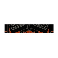 Traditional Northwest Coast Native Art Flano Scarf (mini) by BangZart