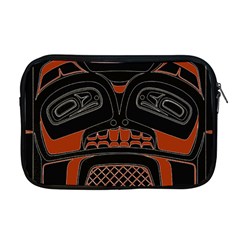 Traditional Northwest Coast Native Art Apple Macbook Pro 17  Zipper Case by BangZart