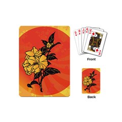 Vector Asian Flowers Playing Cards (mini)  by BangZart