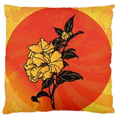 Vector Asian Flowers Standard Flano Cushion Case (two Sides) by BangZart