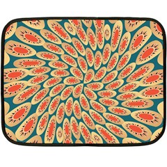 Stars Twirl Double Sided Fleece Blanket (mini)  by linceazul