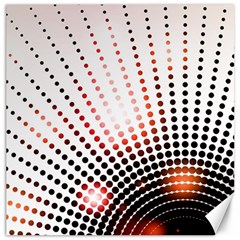 Radial Dotted Lights Canvas 12  X 12   by BangZart