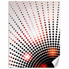 Radial Dotted Lights Canvas 18  X 24   by BangZart