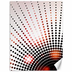 Radial Dotted Lights Canvas 36  X 48   by BangZart