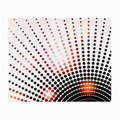 Radial Dotted Lights Small Glasses Cloth (2-side) by BangZart