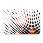 Radial Dotted Lights Plate Mats 18 x12  Plate Mat