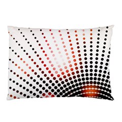 Radial Dotted Lights Pillow Case