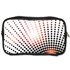 Radial Dotted Lights Toiletries Bags 2-side by BangZart