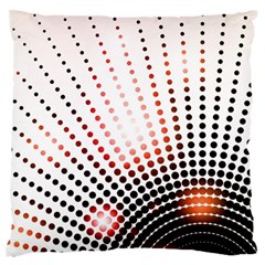 Radial Dotted Lights Standard Flano Cushion Case (one Side) by BangZart