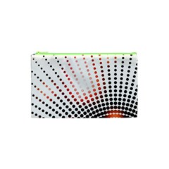 Radial Dotted Lights Cosmetic Bag (xs) by BangZart