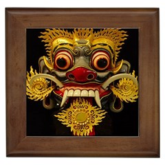 Bali Mask Framed Tiles by BangZart