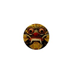 Bali Mask 1  Mini Buttons by BangZart