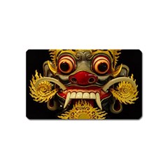 Bali Mask Magnet (name Card) by BangZart