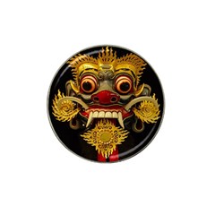 Bali Mask Hat Clip Ball Marker (4 Pack) by BangZart