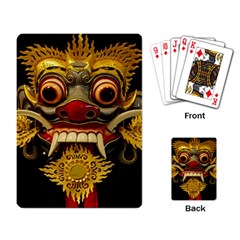 Bali Mask Playing Card by BangZart