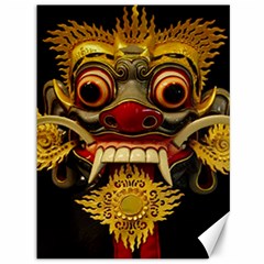 Bali Mask Canvas 36  X 48  