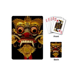 Bali Mask Playing Cards (mini)  by BangZart