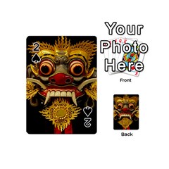 Bali Mask Playing Cards 54 (mini)  by BangZart