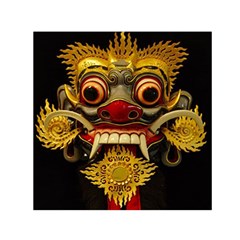 Bali Mask Small Satin Scarf (square) by BangZart