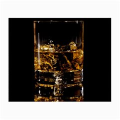 Drink Good Whiskey Small Glasses Cloth by BangZart