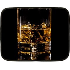 Drink Good Whiskey Fleece Blanket (mini) by BangZart