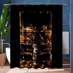 Drink Good Whiskey Shower Curtain 60  X 72  (medium)  by BangZart