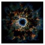 Crazy  Giant Galaxy Nebula Large Satin Scarf (Square) Front