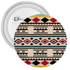 Tribal Pattern 3  Buttons by BangZart