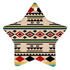 Tribal Pattern Ornament (star) by BangZart