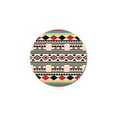 Tribal Pattern Golf Ball Marker (4 Pack) by BangZart