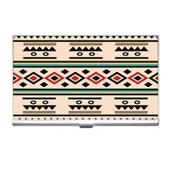 Tribal Pattern Business Card Holders