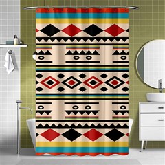 Tribal Pattern Shower Curtain 48  X 72  (small)  by BangZart