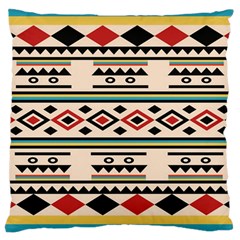 Tribal Pattern Large Cushion Case (two Sides) by BangZart