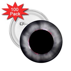 Solar Eclipse 2 25  Buttons (100 Pack) 