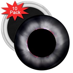 Solar Eclipse 3  Magnets (10 Pack) 