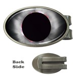 Solar Eclipse Money Clips (Oval)  Front