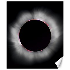 Solar Eclipse Canvas 8  X 10 